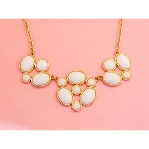 Vintage Heavenly Stones Bib Necklace | 18 inch | H19